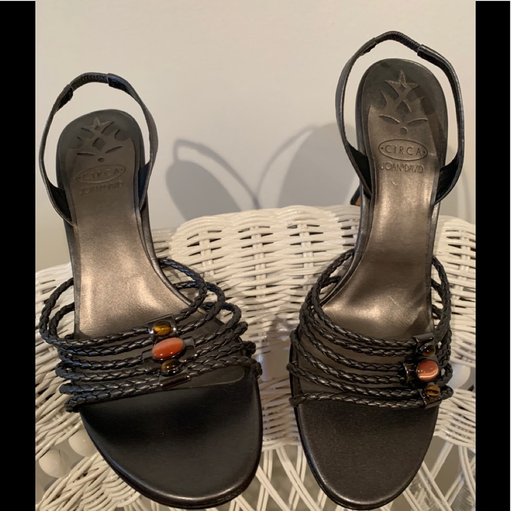 Joan and David dress heels